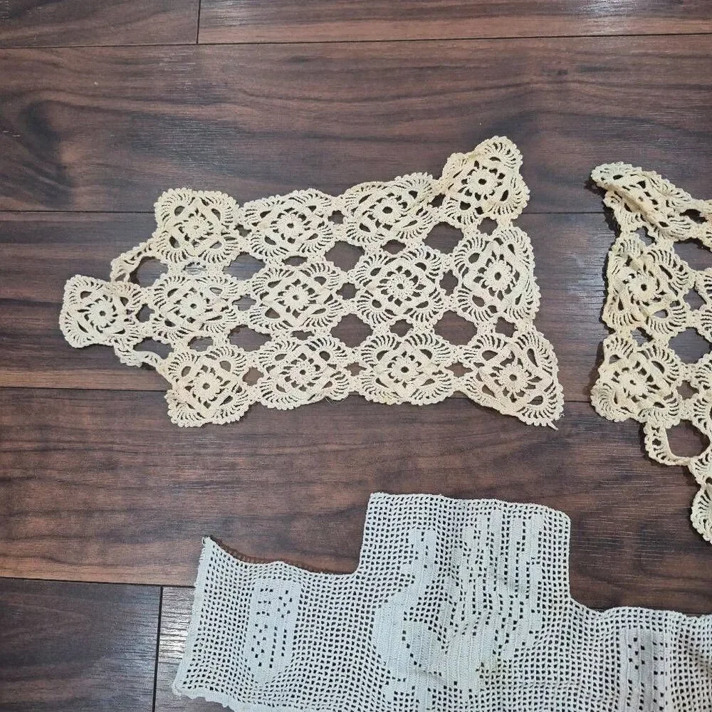 Hand Crafted doilies vintage